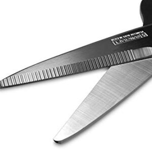 Seki Japan Multifunctional Kitchen Scissors, Stainless Steel Blade Soft Grip Shears for Left-handed