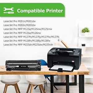 Aztech Compatible Toner Cartridge Replacement for HP 83A CF283A 83X CF283X LaserJet Pro MFP M127fw M125nw M201dw M225dw M225dn M127fn M201n M125a Printer Ink (Black, 2-Pack)