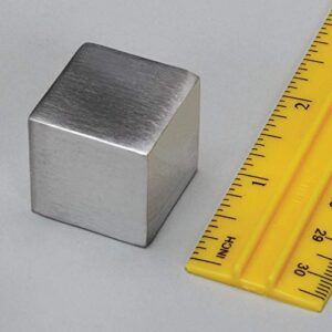 density cube, aluminum, 1"