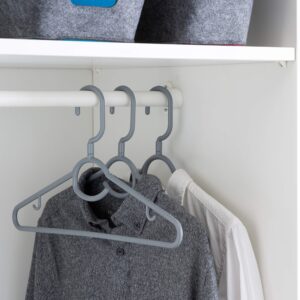 WOOLITE Swivel Neck 5 Pack in Grey Hangers Gray