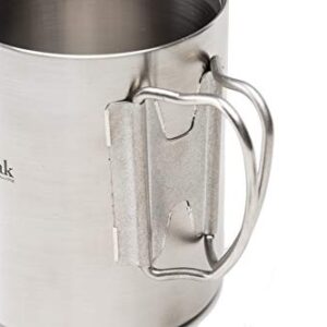 Snow Peak Unisex's MG-213 Stainless Steel Vacuum Double Wall 300 Mug, Silver, 300ml