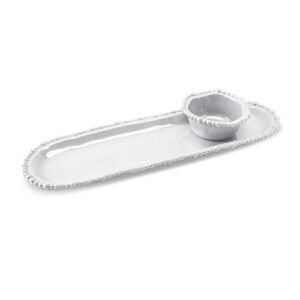 beatriz ball vida alegria baguette platter white (md)