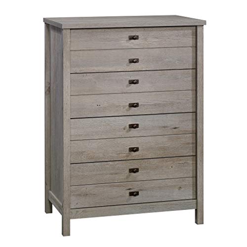 Sauder Cottage Road Dresser, L: 32.44" x W: 19.29" x H: 44.92", Mystic Oak Finish