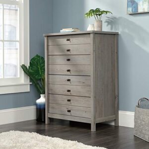 Sauder Cottage Road Dresser, L: 32.44" x W: 19.29" x H: 44.92", Mystic Oak Finish