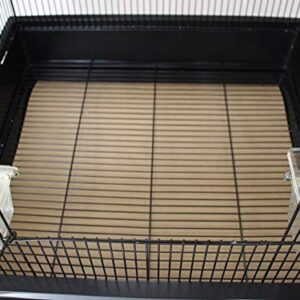 BirdCageLiners - Small Cages - Custom Size - 150 Pre-Cut Sheets - 60 Pound Kraft Paper - Up to 225 Feet of Paper