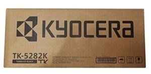 kyocera 1t02tw0us0 model tk-5282k black toner kit for use with kyocera ecosys m6235cidn, m6635cidn and p6235cdn a4 multifunctional printers; up to 13000 pages yield at 5% average coverage