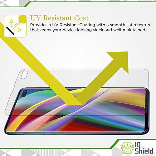 IQ Shield Matte Screen Protector Compatible with Galaxy S10 Plus 6.4 inch (Max Coverage)(2-Pack) Anti-Glare Anti-Bubble Film (NOT Compatible with Verizon S10 5G 6.7)
