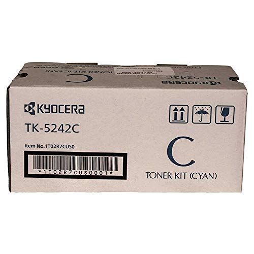 OEM KYOCERA MITA TK-5242C (1T02R7CUS0) Toner CTG, Cyan, 3K Yield