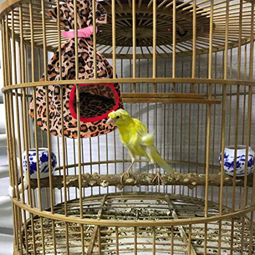 Hamiledyi Winter Warm Hanging Bird Nest House,Parrot Cage Hammock Hideaway Cave Bed for Canary Parakeet Cockatiel Cockatoo Lovebird