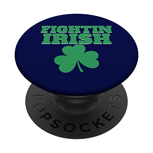 St Patrick's Day Irish Clover Shamrock Gift PopSockets Swappable PopGrip