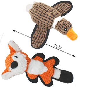 Jalousie 5 Pack Value Bundle Dog Toys Assortment Dog Plush Toys Dog Squeaky Toys Assortment Puppy Pet Mutt Dog Toy Dog Squeak Toy for Medium Large Dogs