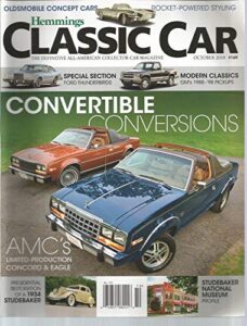 hemmings classic car, october 2018, vol.15, issue 1, 169 ~