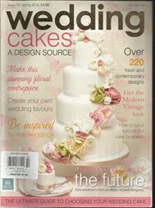 wedding cakes, a design source, spring 2014, issue 50 ~