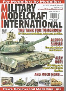 military modelcraft international magazine, july 2018, vol.22, no.9 ~
