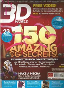 3d world magazine, christmas 2011, issue 150 ~