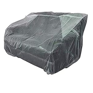 startwo furniture cover plastic couch cover heavy duty water resistant thick clear | sofa slipover for moving and long term storage 42”(width) x 92”(depth) x 42"(height)