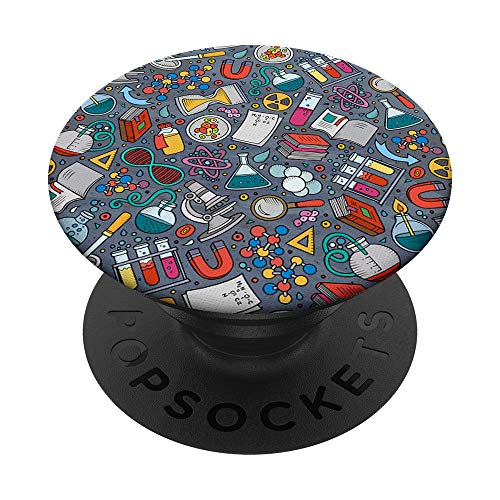 Chemistry Science Popsocket Pattern For scientist Lover Gift PopSockets PopGrip: Swappable Grip for Phones & Tablets