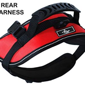 Doggie Stylz Multi-Functional Full-Body Lifting Dog Harness Vest, Designed for Front-Only, Rear-Only or Full-Body Dog Lifting