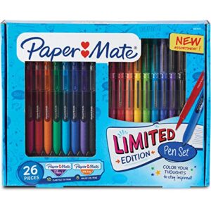 paper mate flair marker ink joy gel pen 26pc journaling special edition gift set