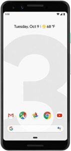 google pixel 3 64gb clearly white unlocked (renewed)