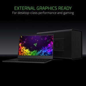 Razer Blade Stealth 13 Ultrabook Laptop: Intel Core i7-8565U 4-Core, NVIDIA GeForce MX150, 13.3" FHD 1080p, 16GB RAM, 256GB SSD, CNC Aluminum, Chroma RGB Lighting, Thunderbolt 3, Black