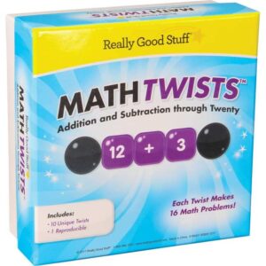 really good stuff math twists addition and subtraction through twenty