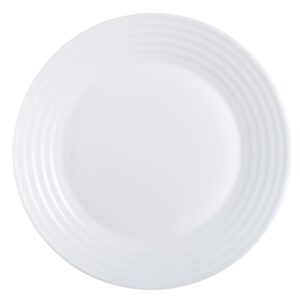 luminarc harena 10.5" dinner plate, set of 6, set, 1, white
