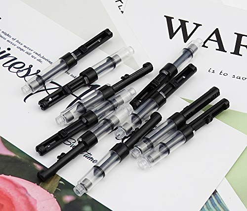 10 PCS Fountain Pen Short Converters Universal International Standard Size 2.6mm bore diameter