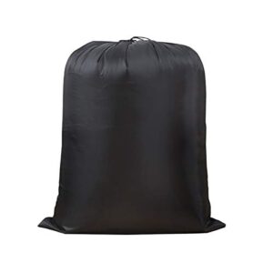 iweik multipurpose extra large laundry bag storage bag (43"x55", black)