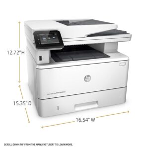 HP Laserjet Pro M426fdw Multifunction Wireless Laser Printer with Duplex Printing (F6W15A) (Renewed)