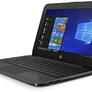 HP Stream Laptop PC 11.6" Intel N4000 4GB DDR4 SDRAM 32GB eMMC Includes Office 365 Personal for One Year, Jet Black