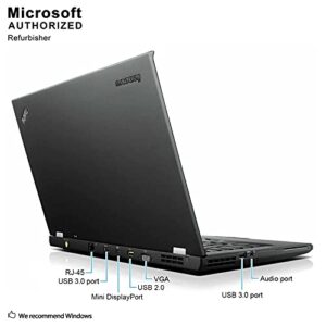 Lenovo Thinkpad T430s 14in HD Business Performance Laptop Computer PC, Intel Dual Core i5-3320M up to 3.3GHz, 16GB Ram, 256GB SSD, DVD, Bluetooth, Windows 10 Professional (Renewed)