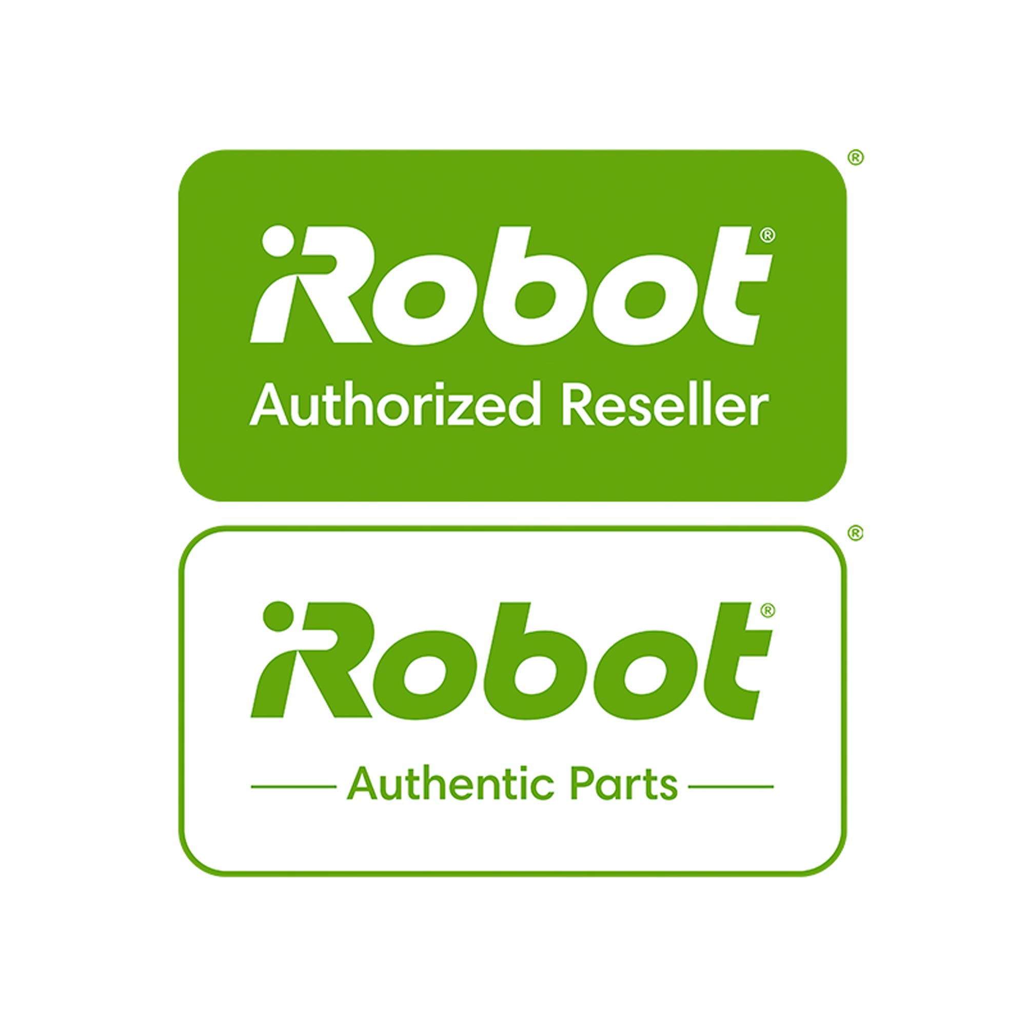 iRobot Authentic Replacement Parts- Roomba 800 & 900 Series Multi-Surface Rubber Brushes (1 Set of Multi-Surface Rubber Brushes)