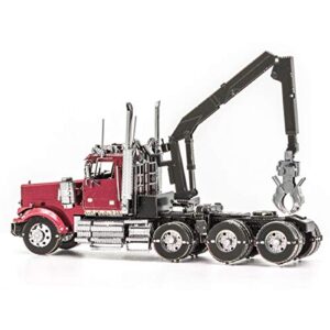 Fascinations Metal Earth Western Star 4900SF Log Truck 3D Metal Model Kit