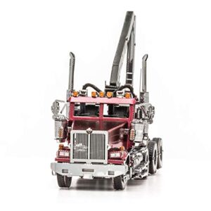 Fascinations Metal Earth Western Star 4900SF Log Truck 3D Metal Model Kit