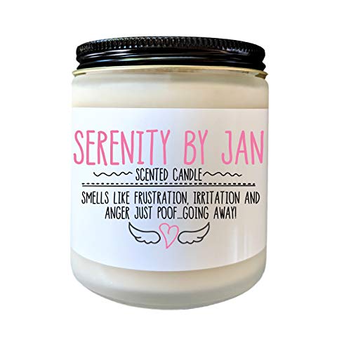 Serenity By Jan Scented Candle The Office Gift The Office TV Show Jan Levinson Funny Holiday Gift