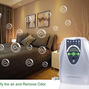 Household Ozone Generator, 500 mg/h Ozone Machine Odor Removal, Specifically Designed ozonator for Clean Water, Fruits, Vegetables