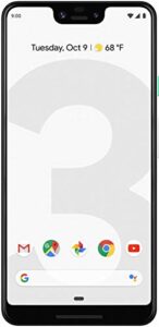 google pixel 3 xl 64gb unlocked gsm & cdma 4g lte android phone w/ 12.2mp rear & dual 8mp front camera - clearly white