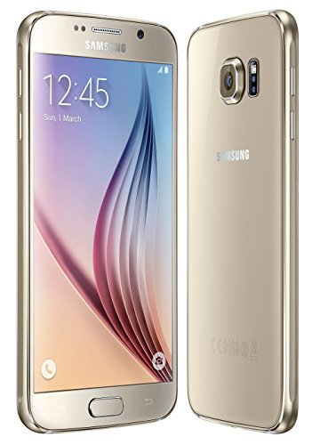 SAMSUNG Galaxy S6 G920 32GB Unlocked GSM 4G LTE Octa-Core Smartphone, Gold Platinum