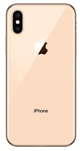 apple iphone xs, 64gb, gold - fully unlocked (renewed)