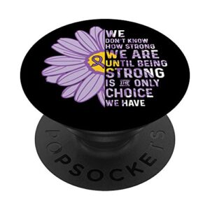 lupus awareness ribbons mobile stand popsockets popgrip: swappable grip for phones & tablets