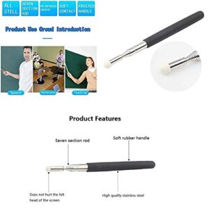 Telescopic Teachers Pointer,Teaching Pointer,Hand Pointer Extendable Telescopic Retractable Pointer Handheld Presenter Classroom Whiteboard Pointer (1)