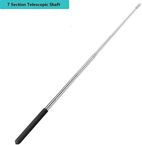 Telescopic Teachers Pointer,Teaching Pointer,Hand Pointer Extendable Telescopic Retractable Pointer Handheld Presenter Classroom Whiteboard Pointer (1)