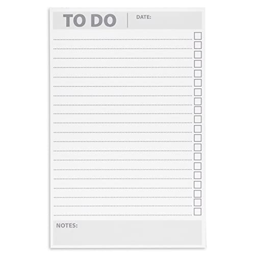 6 Pack To Do List Notepads, Daily Reminder Checklist (8.5 x 5.5 In, 60 Sheets Each)