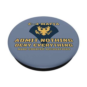 United States Army E-4 Mafia PopSockets PopGrip: Swappable Grip for Phones & Tablets