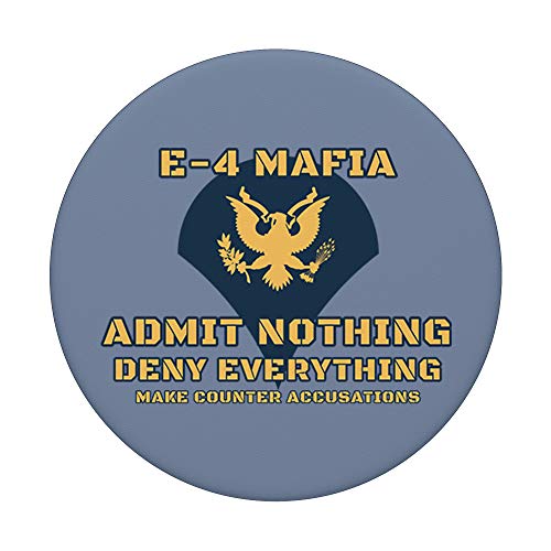 United States Army E-4 Mafia PopSockets PopGrip: Swappable Grip for Phones & Tablets