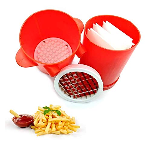 Potatoes Maker French Fries Maker Potato slicers French Fries Cutter Machine No Deep-Fry To Make Healthy Fries.