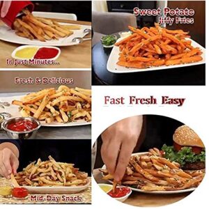 Potatoes Maker French Fries Maker Potato slicers French Fries Cutter Machine No Deep-Fry To Make Healthy Fries.