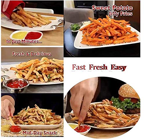 Potatoes Maker French Fries Maker Potato slicers French Fries Cutter Machine No Deep-Fry To Make Healthy Fries.