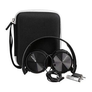 Aproca Hard Travel Storage Case for Sony MDR-ZX110NC Noise Cancelling Headphones (Black)
